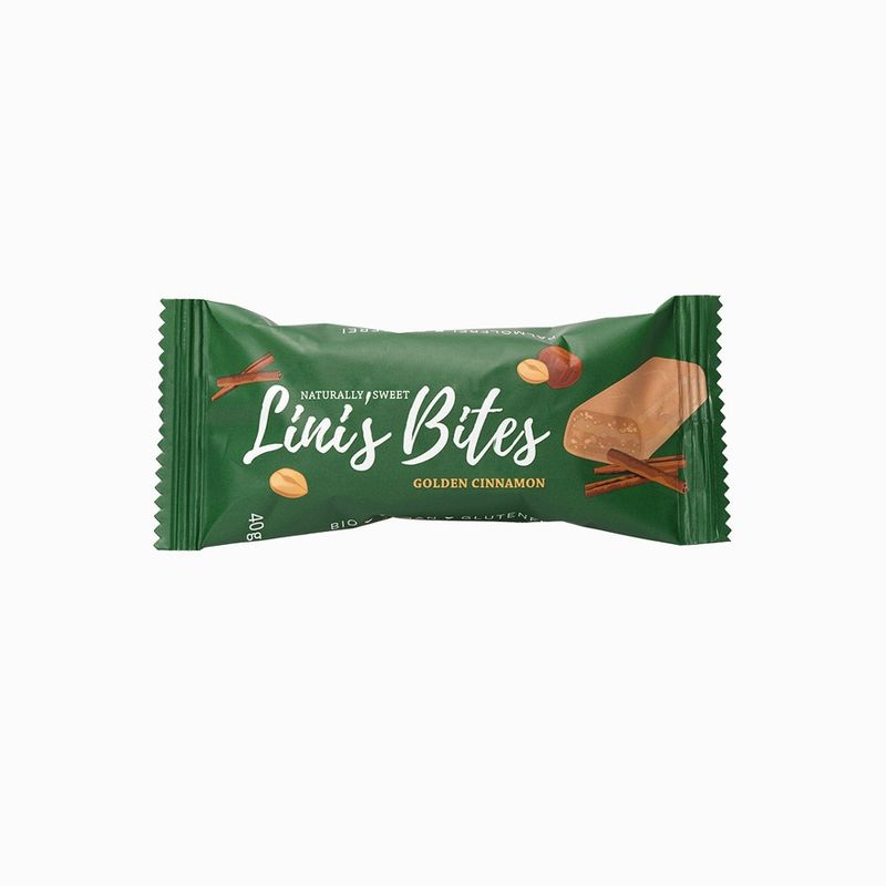 Lini's Bites Bio Golden Cinnamon Riegel - Produktbild