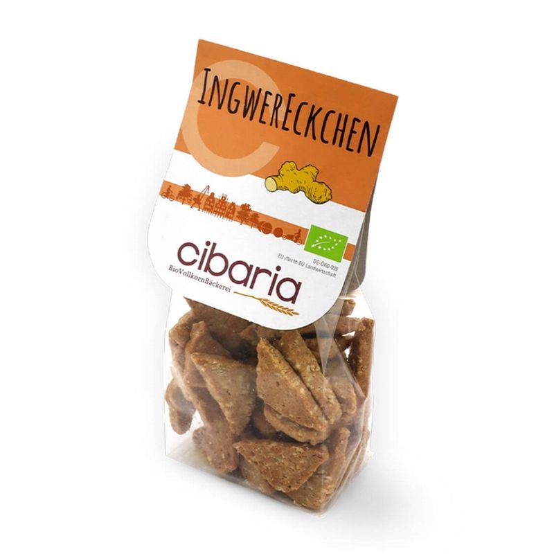 cibaria IngwerEckchen 125g-Tüte - Produktbild