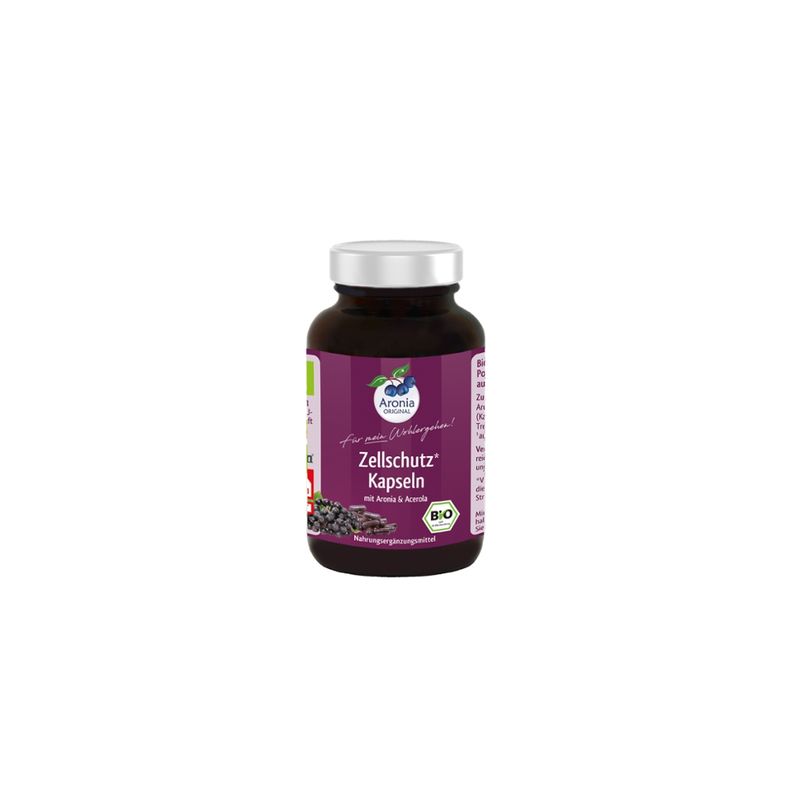 Aronia ORIGINAL Bio Zellschutz Kapseln mit Aronia und Acerola - Produktbild