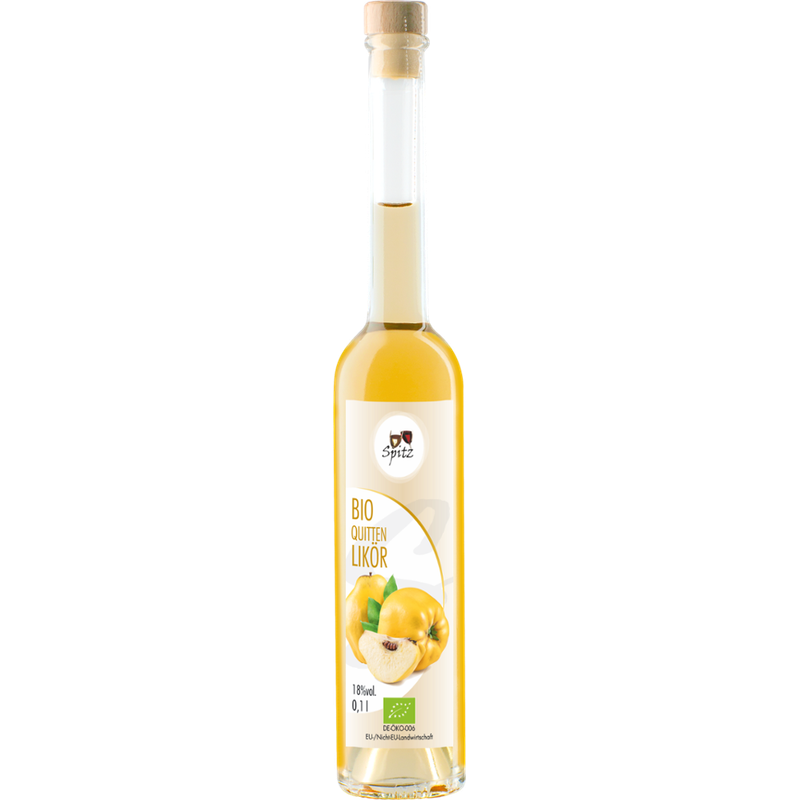 Spitz BIO Quitten Likör mit Fruchtsaft 0.1 l, 18 vol% - Produktbild