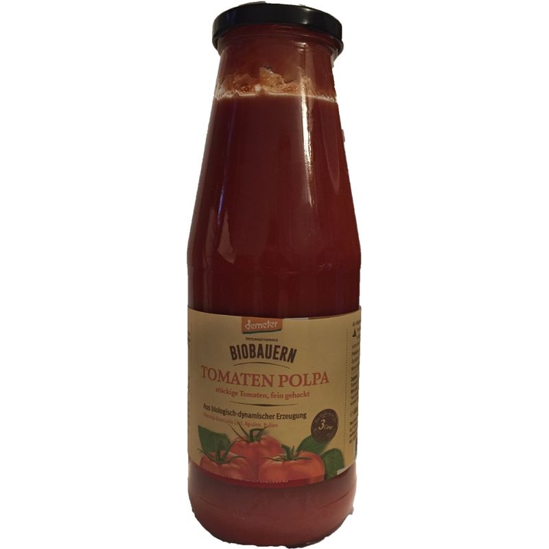 Internationale Biobauern Demeter Tomaten-Polpa Internationale Bio-Bauern - Produktbild