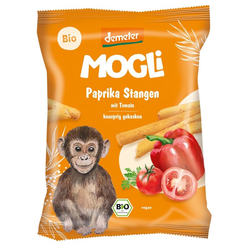 Mogli Paprika Stangen mit Tomate - Produktbild