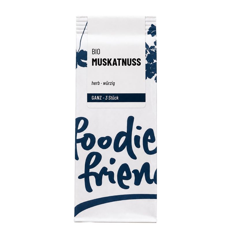 foodie & friends Muskatnuss ganz Tüte - Produktbild