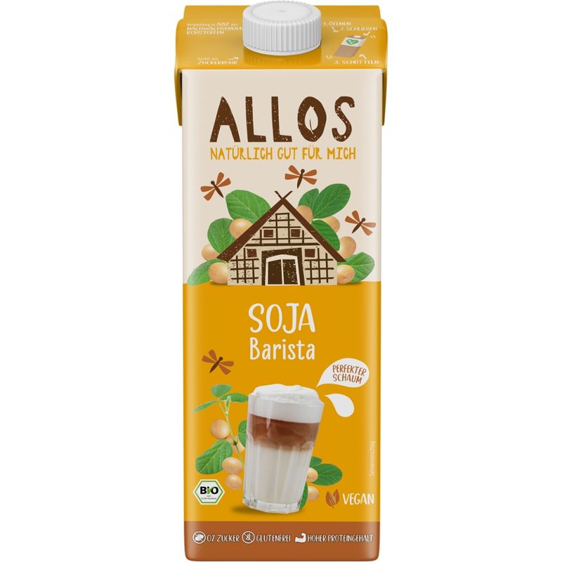 Allos Soja Barista Drink - Produktbild