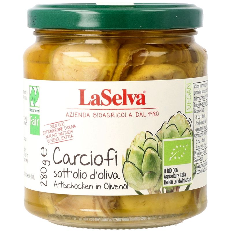 LaSelva Artischocken in Olivenöl - Produktbild