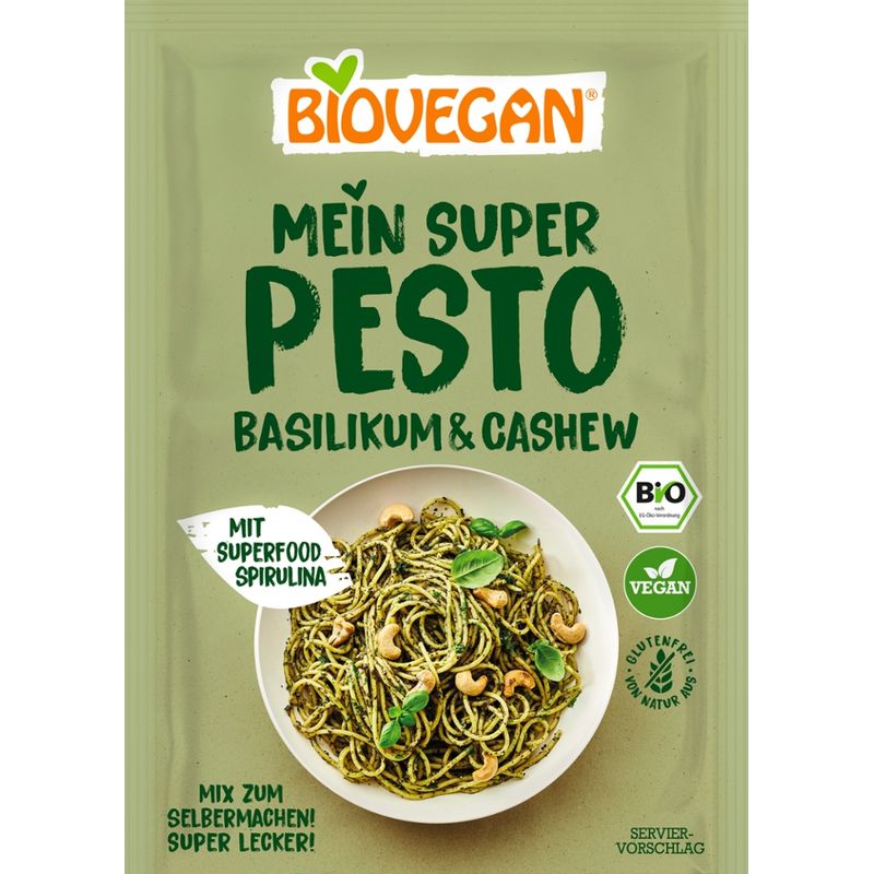 Biovegan My super Pesto, basil-cashew, organic - Produktbild