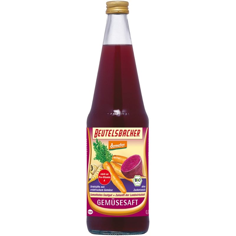 BEUTELSBACHER Gemüse-Direktsaft erntefrisch - Produktbild