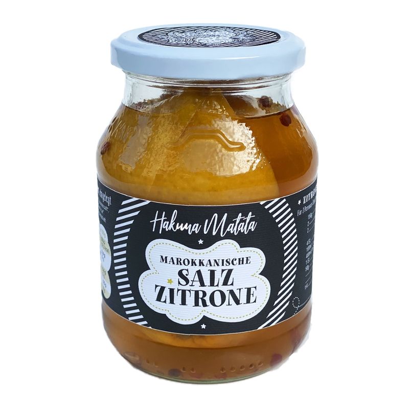 Hakuna Matata  Marokkanische Bio-Salzzitronen - Produktbild