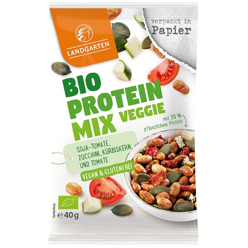 Landgarten Bio Protein Mix Veggie 40g - Produktbild