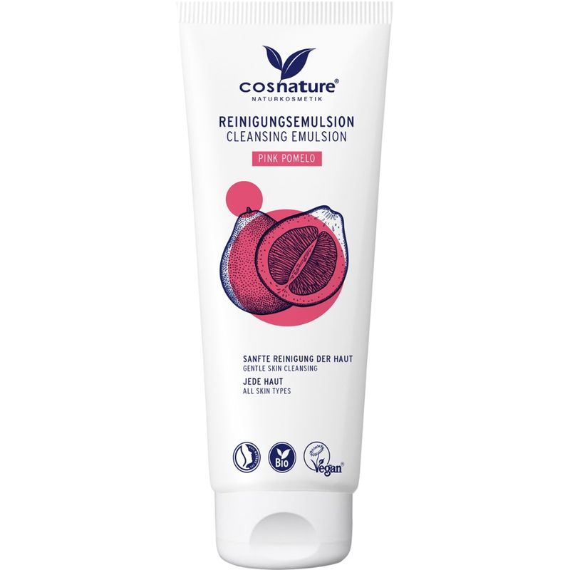 Cosnature  Reinigungsemulsion Pink Pomelo 125ml - Produktbild