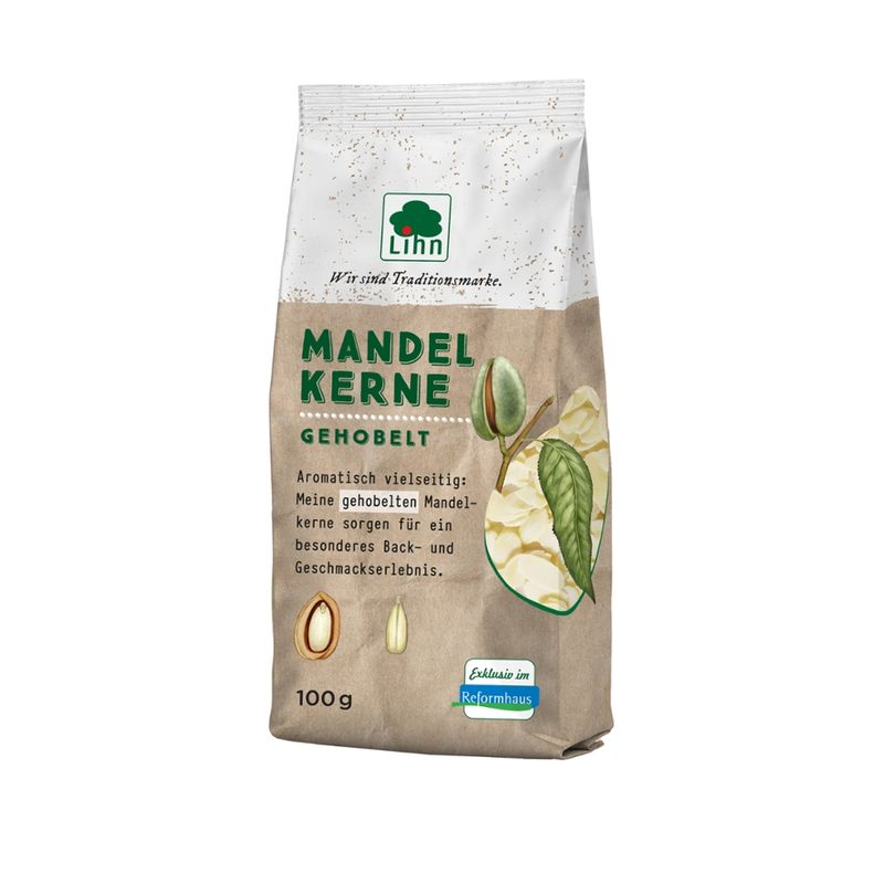 Lihn Mandelkerne, gehobelt - Produktbild