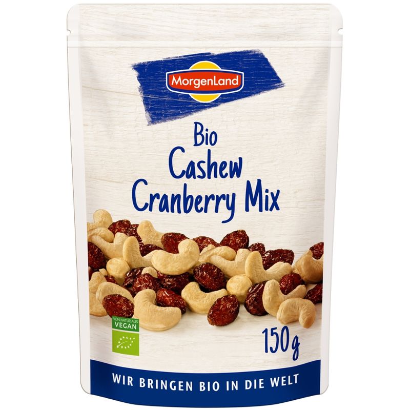 MorgenLand Bio Cashew Cranberry Mix - Produktbild