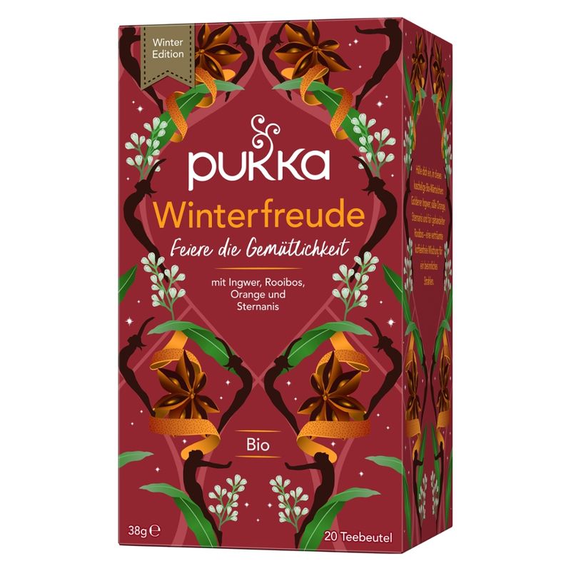 Pukka Pukka Bio-Kräutertee Winterfreude, 20 Teebeutel - Produktbild