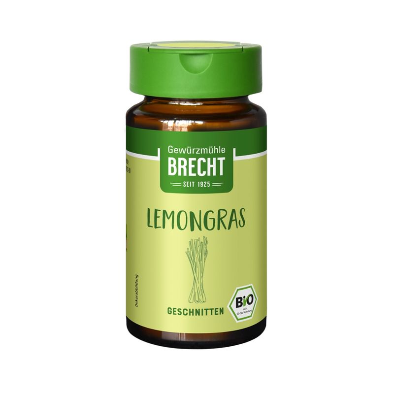 Gewürzmühle Brecht Lemongras geschnitten - Glas - Produktbild