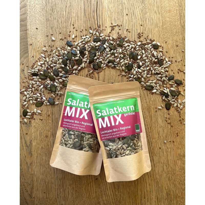 Lechtaler Kürbiskerne Salatkern-Mix 120g Bioland, bayerisches Biosiegel - Produktbild