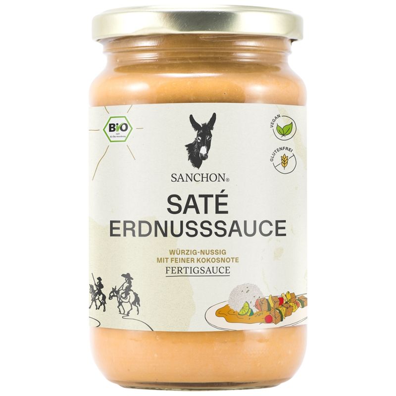 Sanchon FS Erdnusssauce Saté, 320 ml, SANCHON, bio - Produktbild