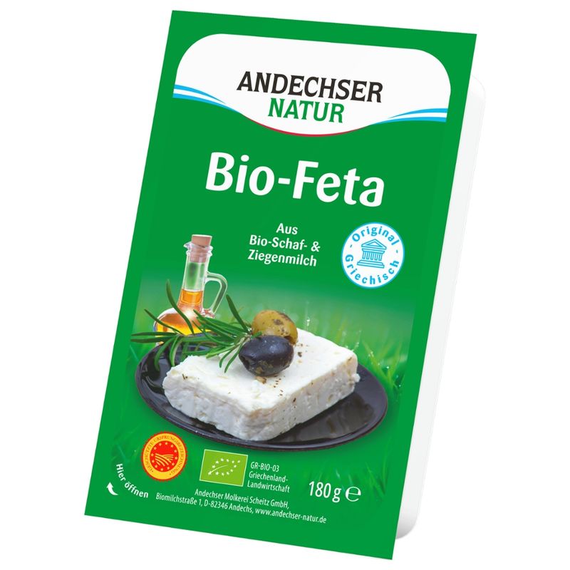 Andechser Natur Bio original griechischer Feta 45% - Produktbild