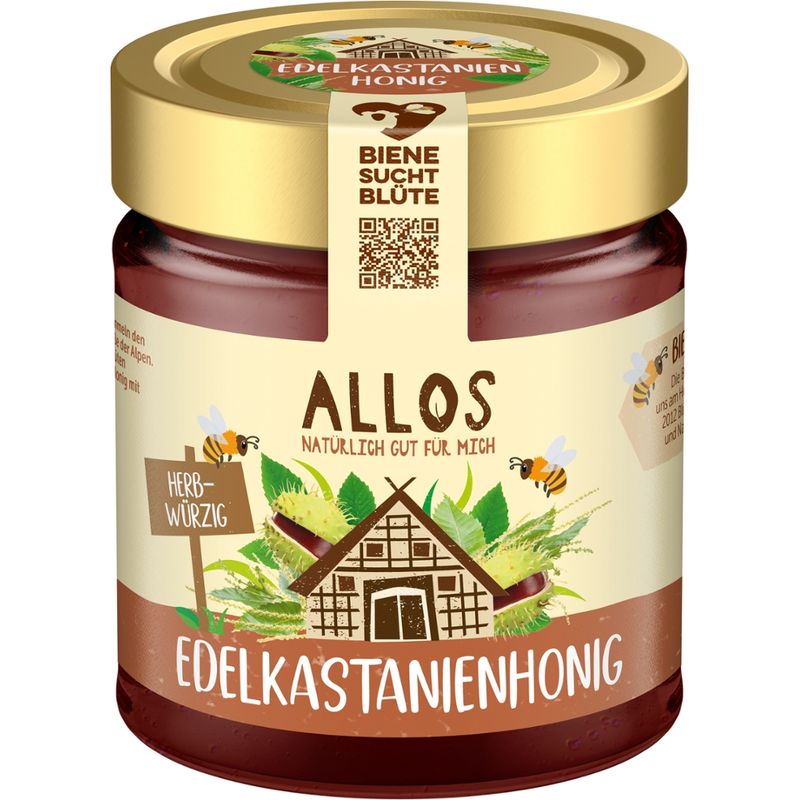 Allos Edelkastanienhonig - Produktbild