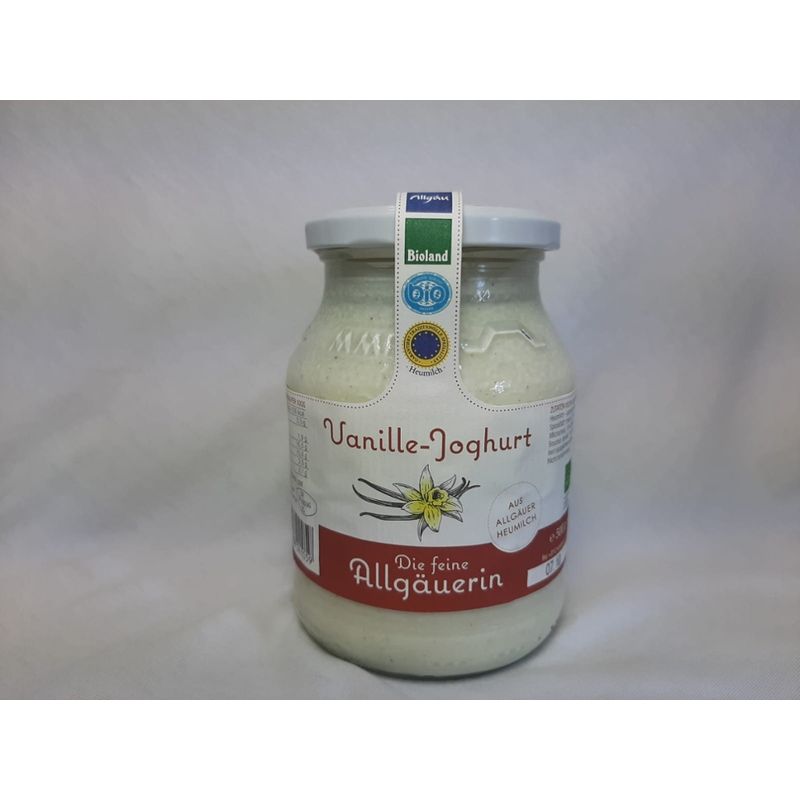 Feine Allgäuerin Feine Allgäuerin Vanille Fruchtjoghurt aus Heumilch direkt vom Biobetrieb - Produktbild