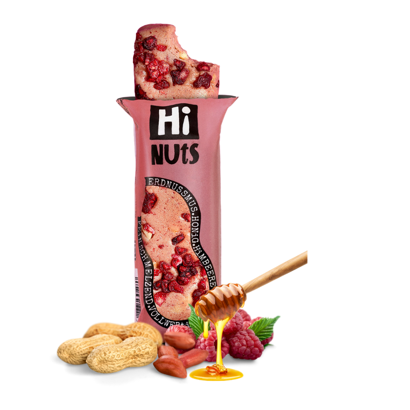 HiNUtS HiNUtS Frischnussriegel Himbeere 50g - Produktbild