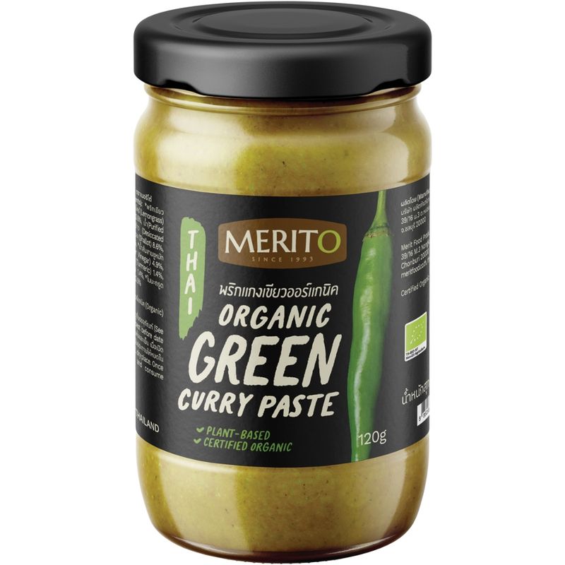 MeritO Bio Currypaste, grün - Produktbild