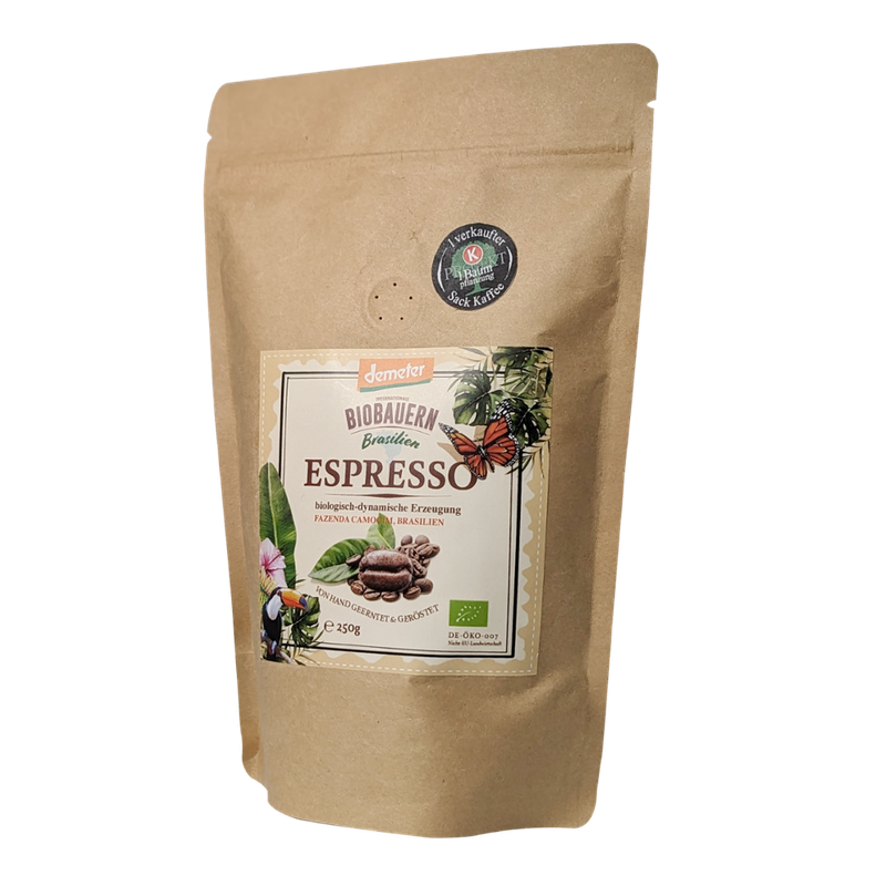 Internationale Biobauern Internationale Biobauern demeter Espresso aus Brasilien - Produktbild