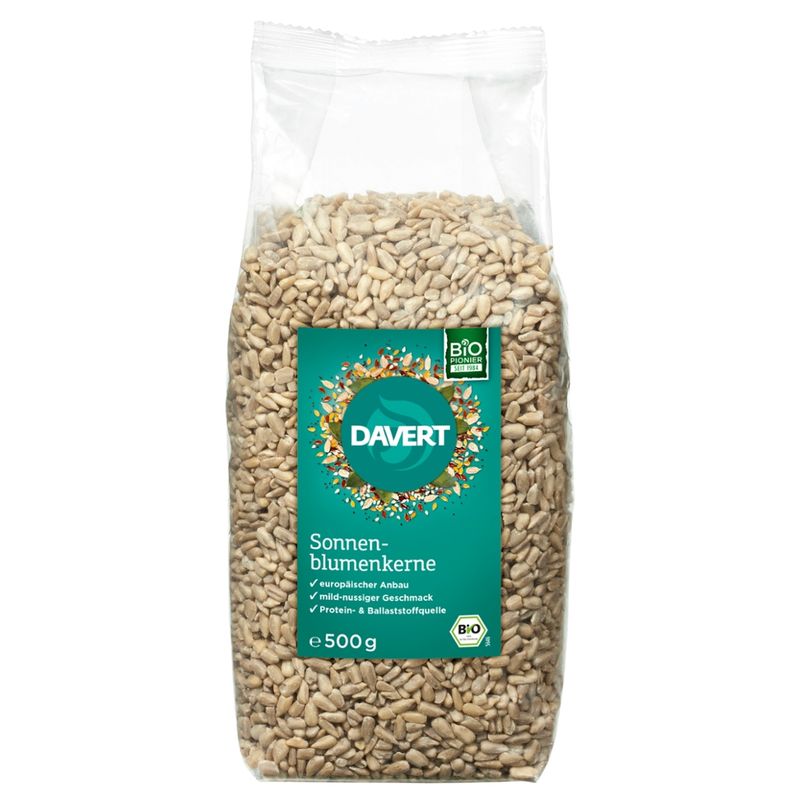 Davert Sonnenblumenkerne Europa 500g - Produktbild