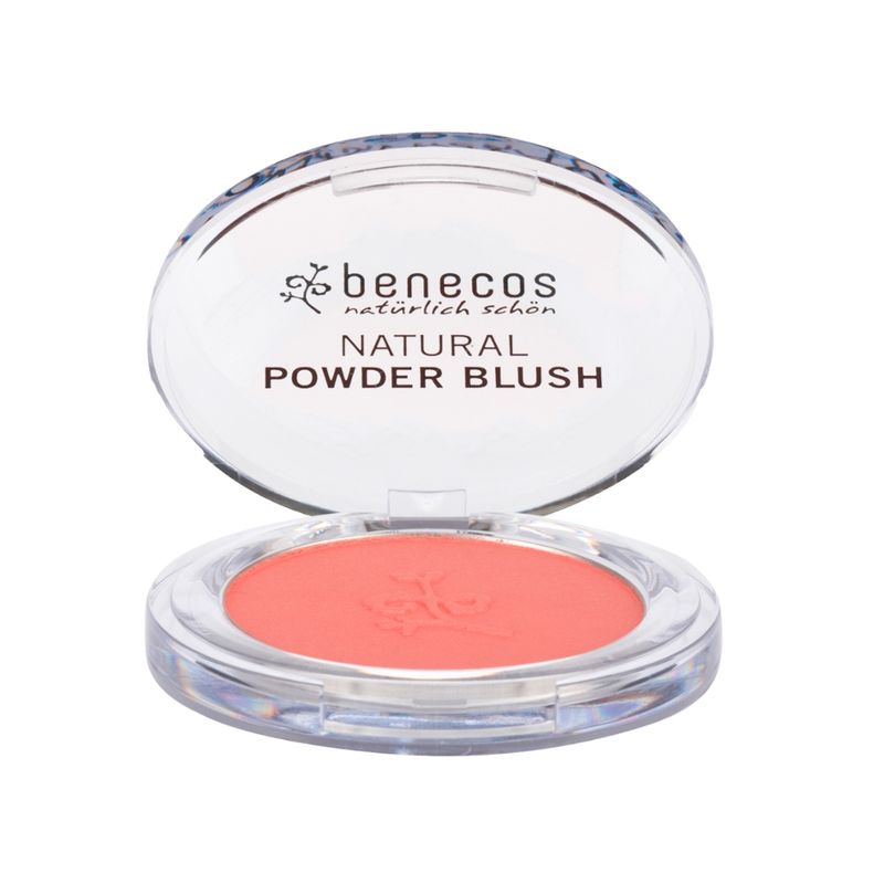 benecos benecos Natural Compact Blush sassy salmon - Produktbild