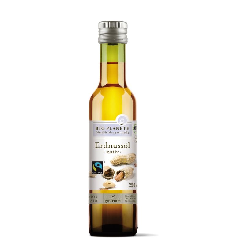 BIO PLANÈTE Erdnussöl nativ Fairtrade - Produktbild