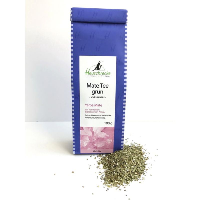 Heuschrecke Mate Tee, grün, Südamerika, kbA - Produktbild