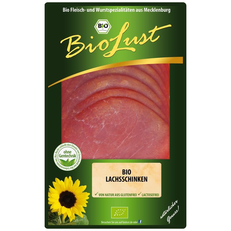 Biolust Bio Lachsschinken - Produktbild