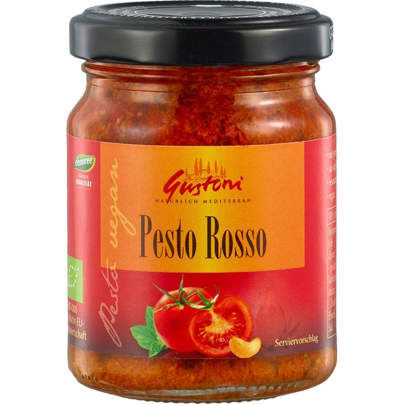 Gustoni Pesto Rosso, vegan - Produktbild