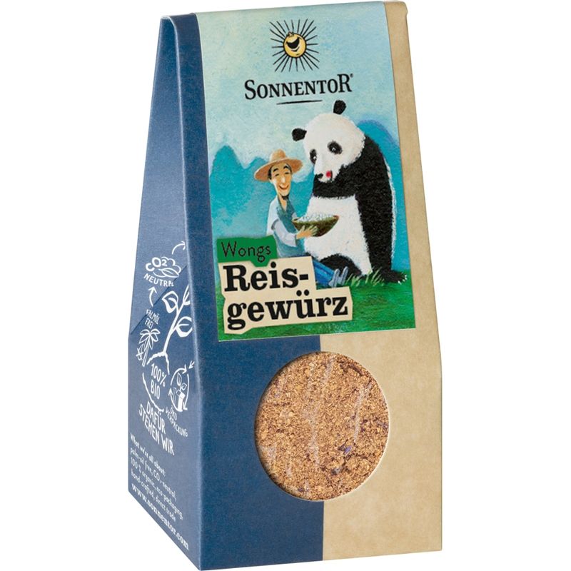 Sonnentor Wongs Reisgewürz, Packung - Produktbild