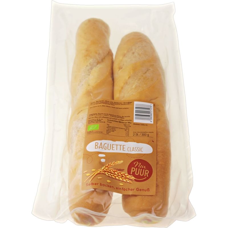 Nur Puur Baguette Classic, 2 Stück - Produktbild