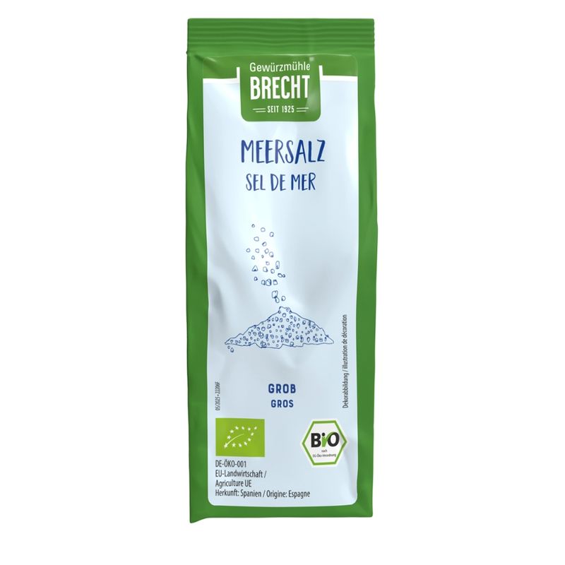 Gewürzmühle Brecht Meersalz grob bio - NFB - Produktbild
