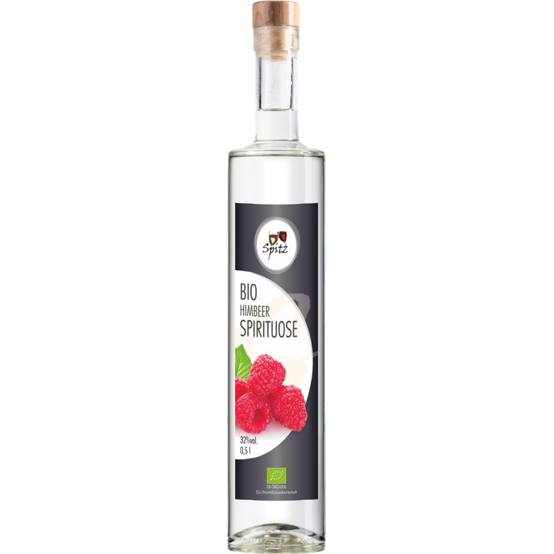 Spitz BIO-Himbeer-Spirituose 0.5 l, 32 vol% - Produktbild