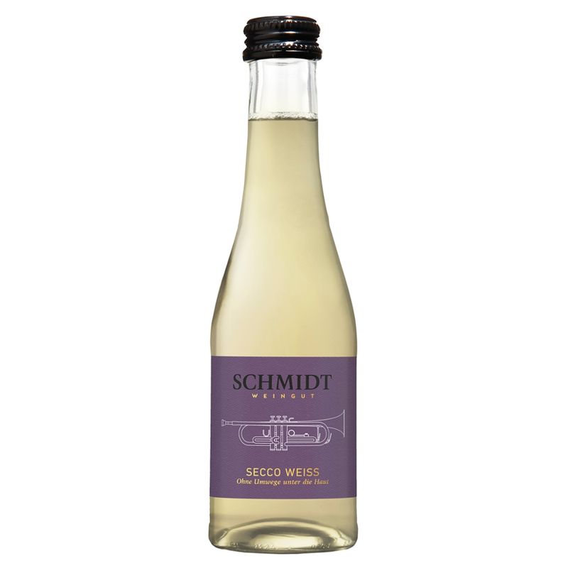 Ökologisches Weingut Schmidt Secco Weiß Piccolo - Produktbild