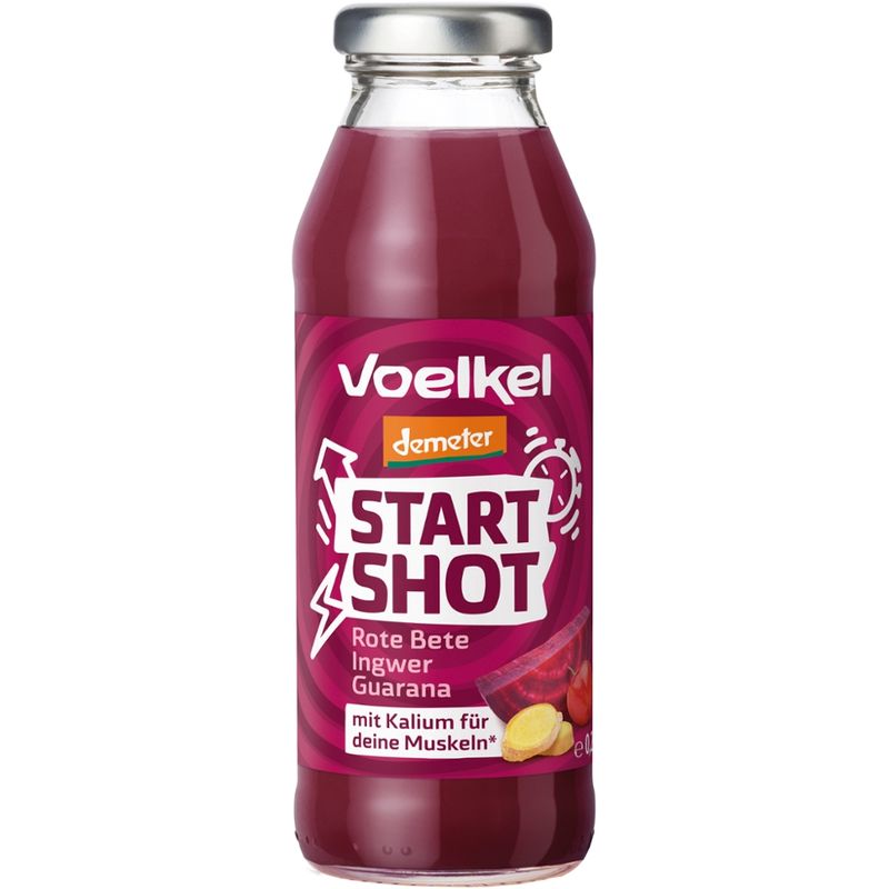 Voelkel Start Shot Rote Bete Ingwer Guarana - Produktbild