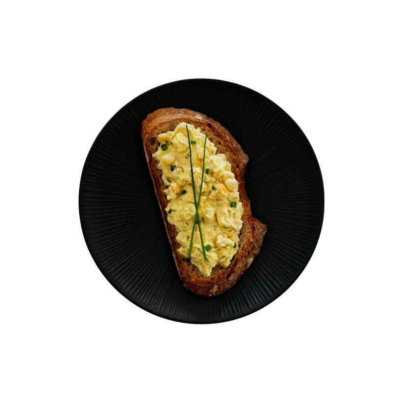 PUR PLANTS  veganer Feinkostsalat Art Eiersalat mit Schnittlauch - Produktbild