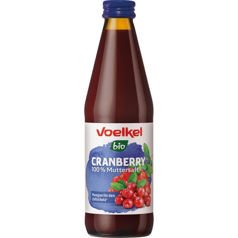 Voelkel Cranberry 100% Muttersaft - Produktbild