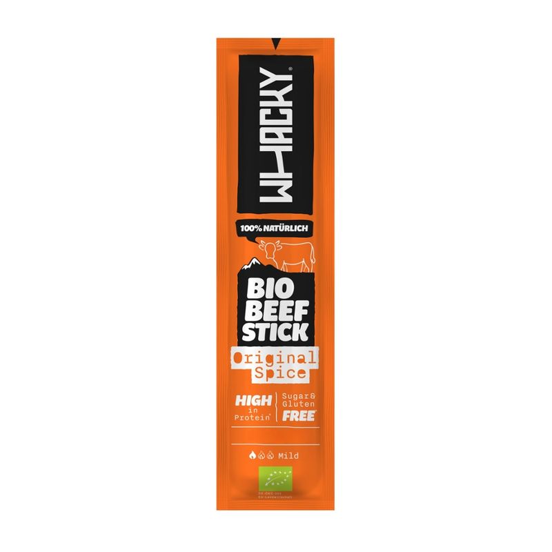 Whacky Bio Beef Stick Original Spice 32g - Produktbild