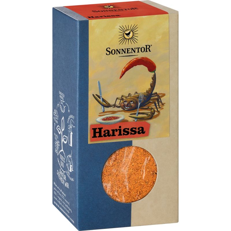 Sonnentor Harissa Gewürz, Packung - Produktbild