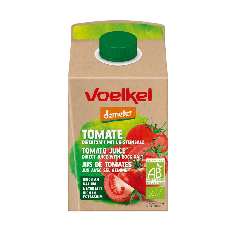 Voelkel Tomate Direktsaft mit Ur-Steinsalz - Produktbild