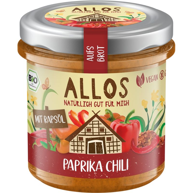 Allos aufs Brot Paprika Chili - Produktbild