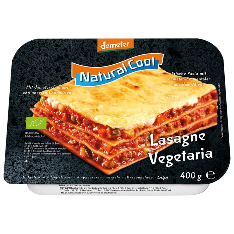 Natural Cool Lasagne Vegetaria - Produktbild