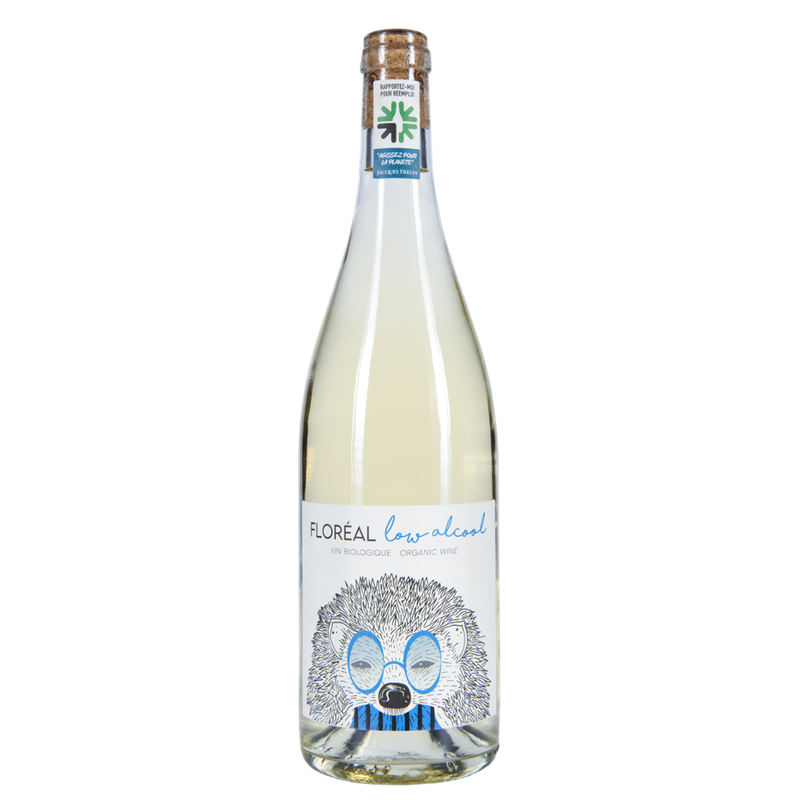 Jacques Frelin Vignobles SAS La Maison des Terroirs Vivants Vin de France Hérisson Floréal low alcohol 75cl - Produktbild