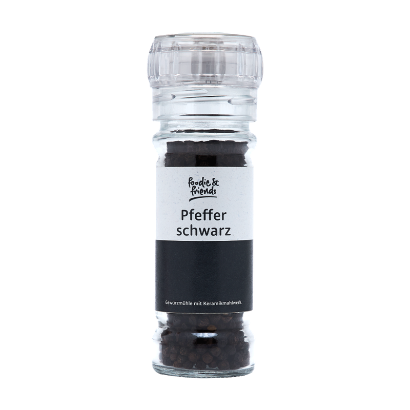 foodie & friends Keramikmühle BIO Pfeffer schwarz - Produktbild