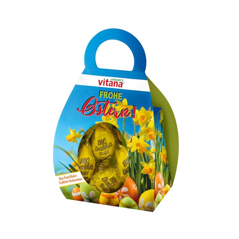 vitana Gesunde Ernährung Bio-Eierlikör-Eier-Geschenkpackung , 6Tüten - Produktbild