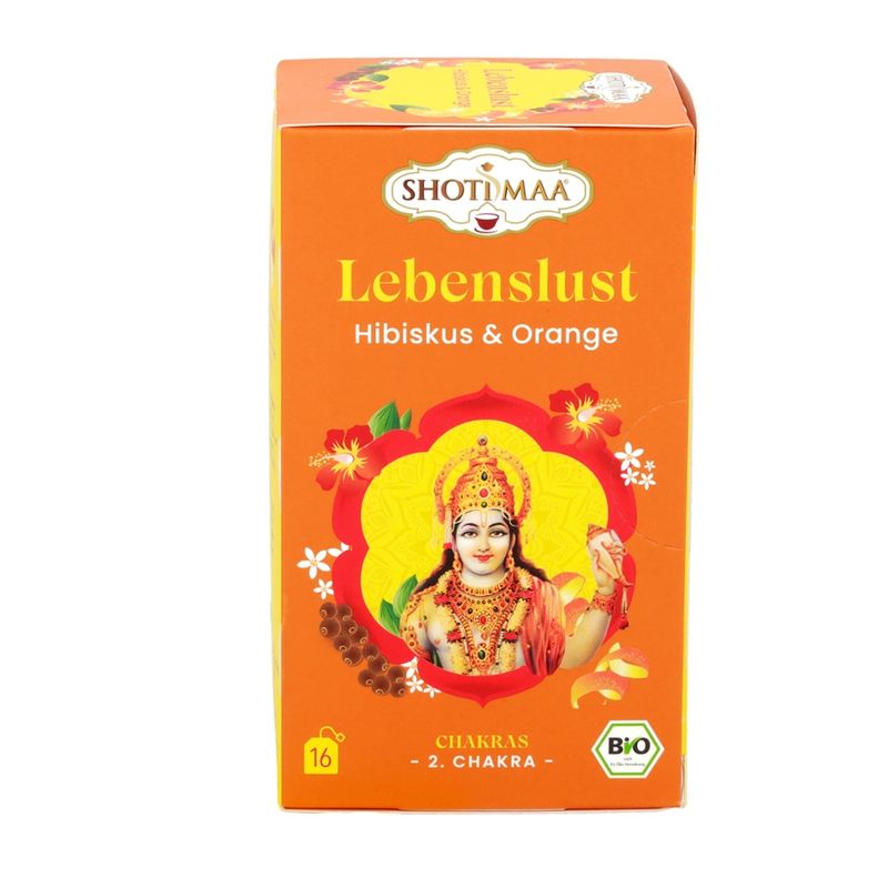 Shoti Maa Lebenslust - Hibiskus & Orange - Produktbild