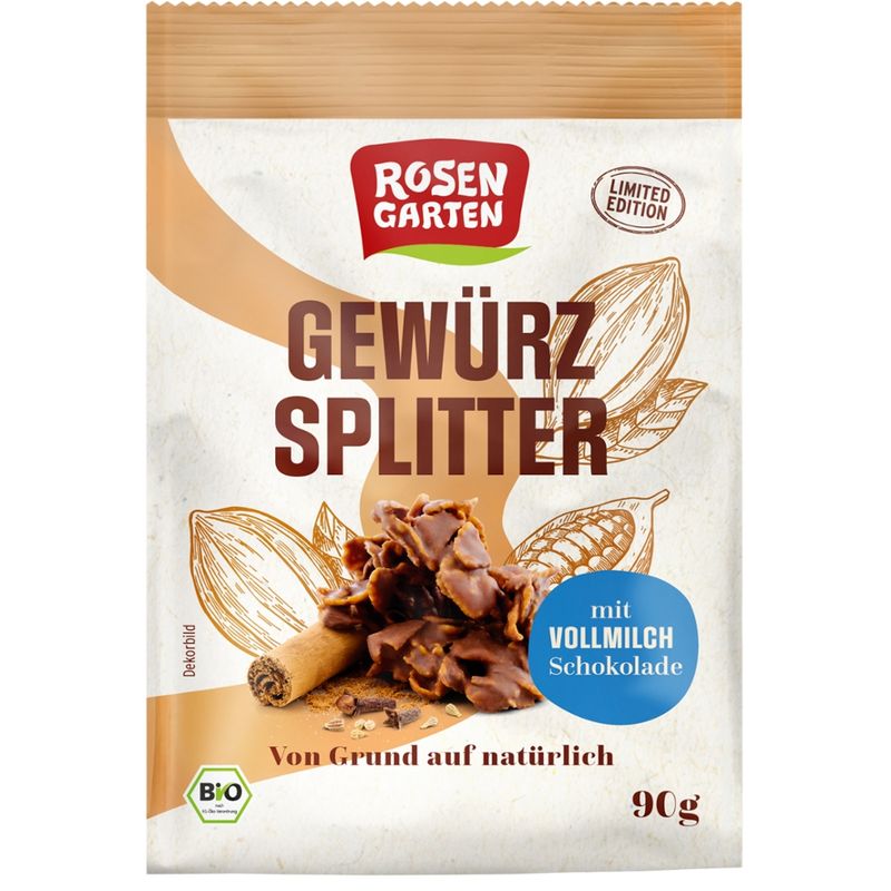 Rosengarten Gewürz Splitter 90g BIO - Produktbild